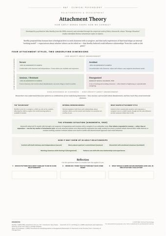 Attachment theory