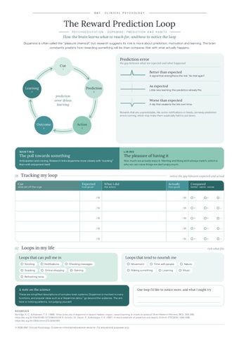 The reward prediction loop
